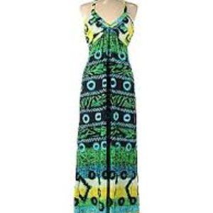 Catch My I Halter Maxi Sundress